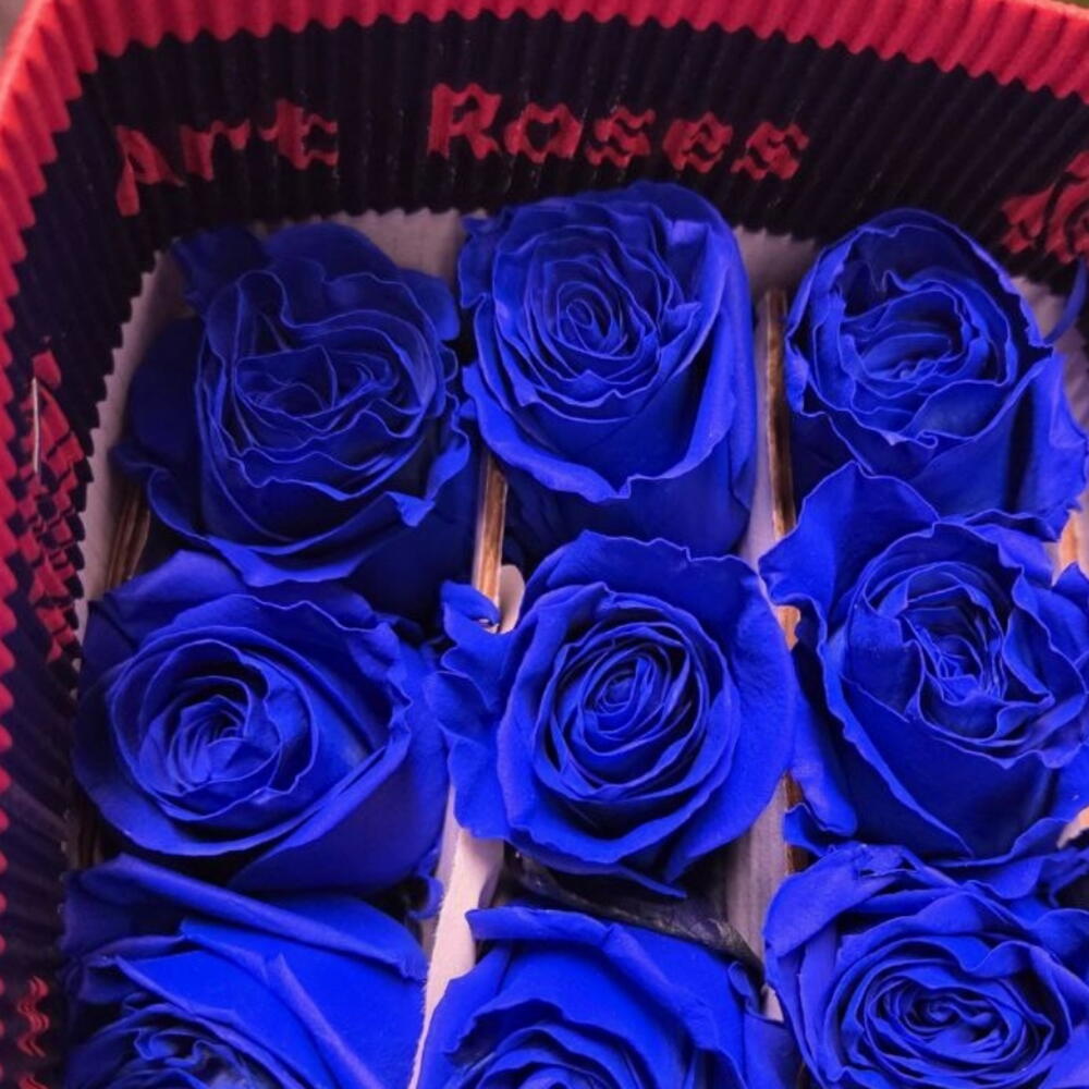Букет из 101 синей розы Эквадор