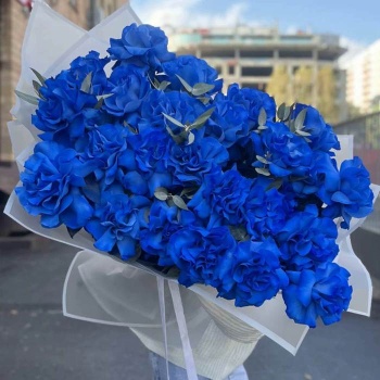 Французская синяя роза 25 шт.